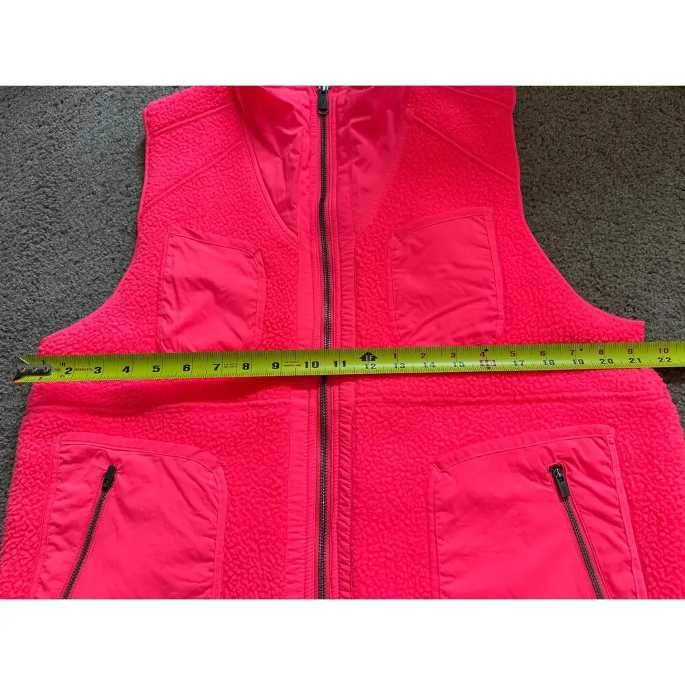 Free People Movement Sherpa Vest Reversible Granola Gorp Neon Active Hiking